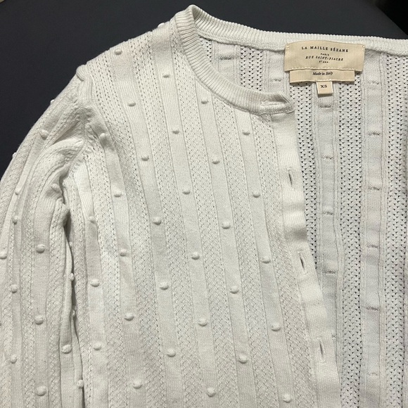 sézane philippe jumper || white - Picture 5 of 7